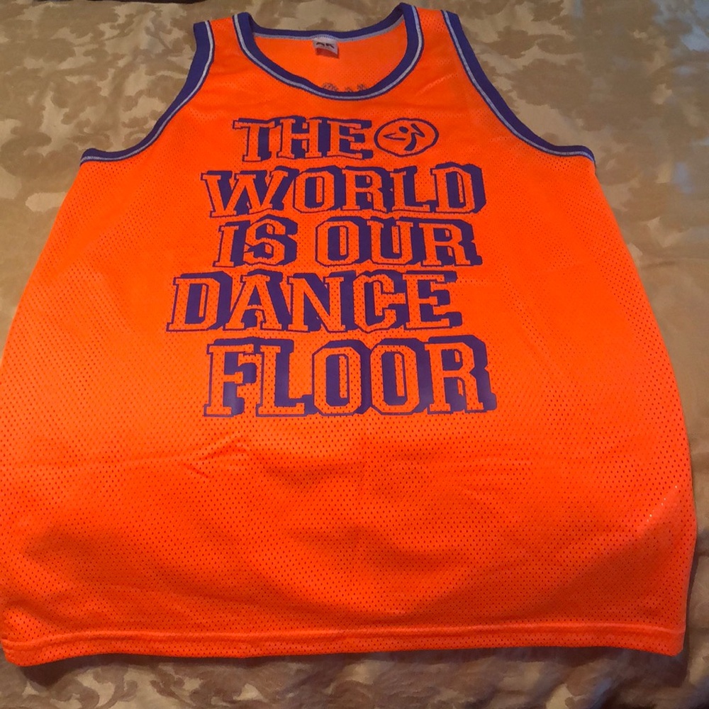 Zumba basketball tank